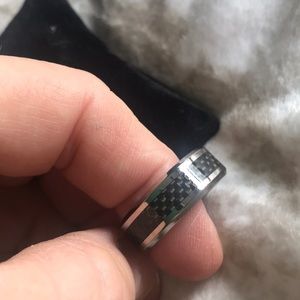 Men’s Wedding Band Tungsten